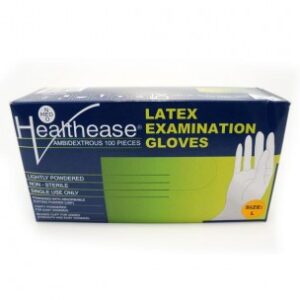 Healthease Examination Gloves Non-Sterile Lightly Powdered