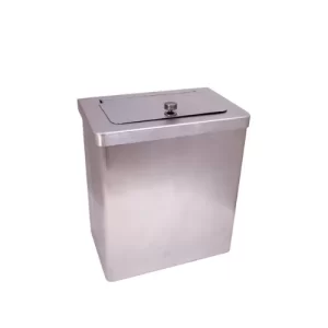 Sanitary She Bin Stainless Steel Large