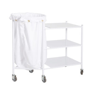 Soiled Linen Receiver w/ 3 Shelves