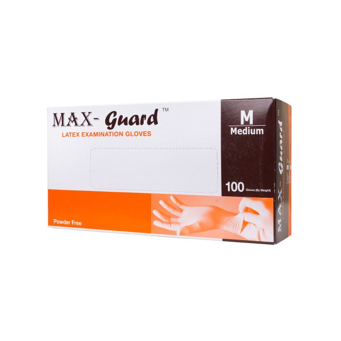 Max-Guard Latex Powder Free Gloves