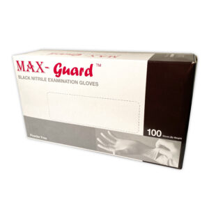Max-Guard Black Nitrile Gloves