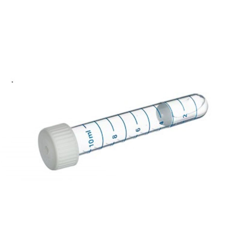 Leucosep Tubes with Porous Barrier and Screw Cap, 12ml, PK 500