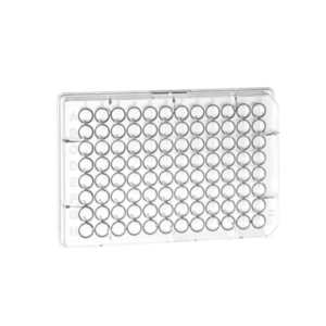 96 Well Polystyrene Microplate with U-Bottom, Clear