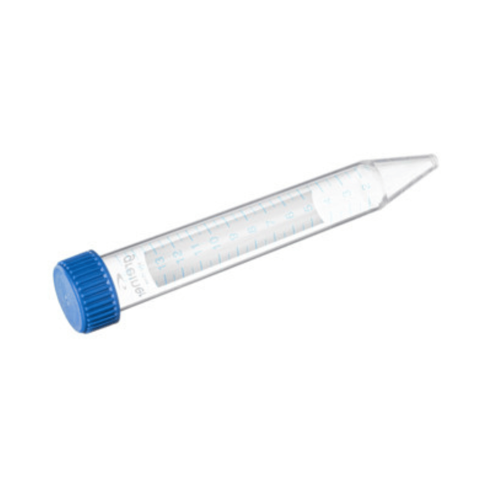 Centrifuge Tube with Screw Cap, without Support Skirt, Racked, 15ml
