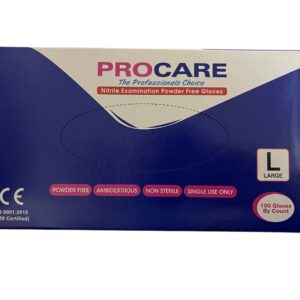 Procare Blue Nitrile Gloves