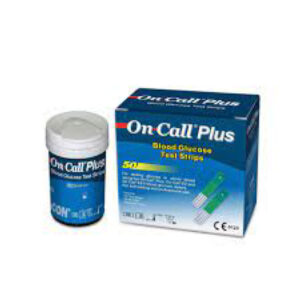 On Call Plus Blood Glucose Test Strips 50's